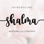 Shalma Font Poster 1