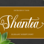 Shantea Font Poster 1