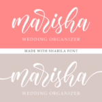 Sharila Font Poster 5