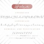 Sheira Font Poster 5