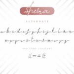 Sheira Font Poster 10