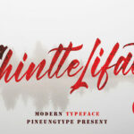 Shintte Lifat Font Poster 1