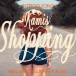 Shopping Kamis Font Poster 1