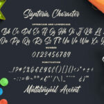 Signteria Font Poster 3