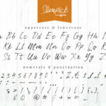 Slimpick Font Poster 10