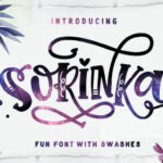 Sorinka Font Poster 1