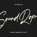 Soundrops Font Poster 1