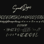 Soundrops Font Poster 6