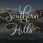 Southern Hills Font Poster 1