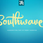 Southwave Font Poster 1