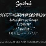 Squidrock Font Poster 8