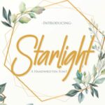 Starlight Font Poster 1