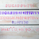 Sugar Sweet Font Poster 6