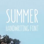 Summer Font Poster 1