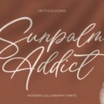 Sunpalm Addict Font Poster 1