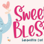 Sweet Bless Font Poster 1