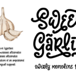 Sweet Garlic Font Poster 1