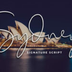 Sydney Font Poster 1