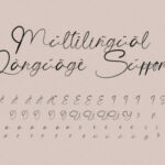 The Angellica Font Poster 15