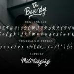 The Beardy Font Poster 8