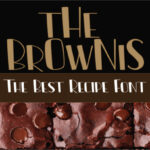 The Brownis Font Poster 1