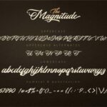 The Magnitude Font Poster 8