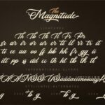 The Magnitude Font Poster 9