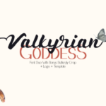 Valkyrian Goddess Duo Font Poster 1
