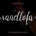 Vanellofa Font Poster 2