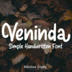 Veninda Font Poster 1