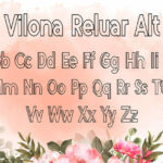 Vilona Font Poster 9