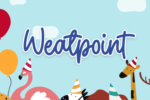 Weatpoint Font