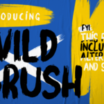 Wild Brush Font Poster 1