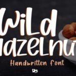 Wild Hazelnut Font Poster 1