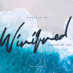 Winifred Font Poster 1