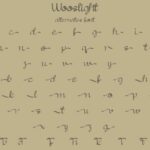 Wooslight Font Poster 10