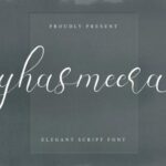 Yhasmeera Font Poster 1