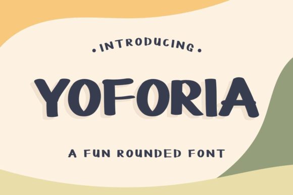 Yoforia Font Poster 1