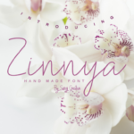 Zinnya Font Poster 1