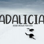 Adalicia Font Poster 1