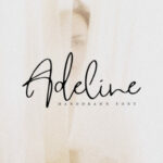 Adeline Font Poster 1