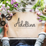 Adellina Font Poster 1