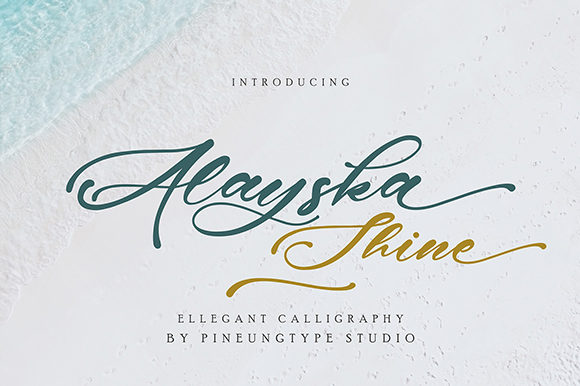 Alayska Font Poster 1