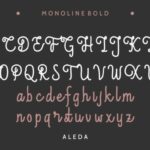 Aleda Font Poster 6