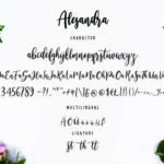 Alesandra Font Poster 7