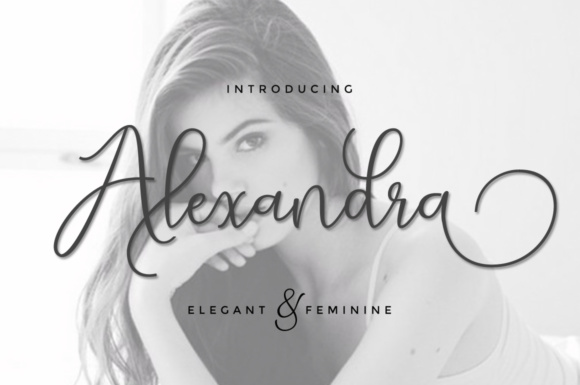 Alexandra Script Font