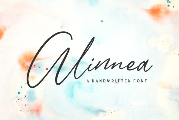 Alinnea Font Poster 1