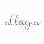 Allagia Font Poster 1