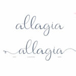 Allagia Font Poster 4