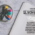 Alychenna Font Poster 1